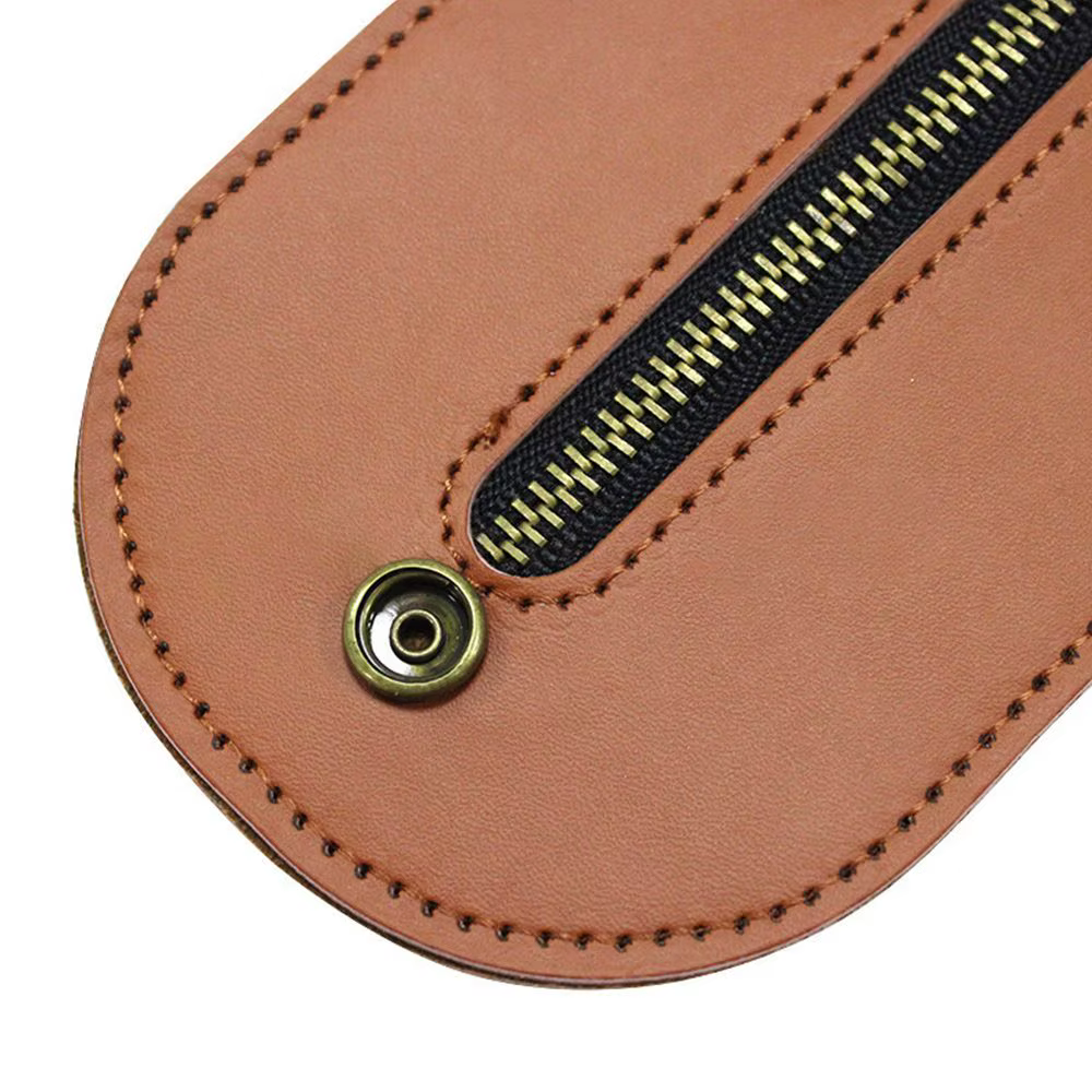 Riñonera Antirrobo en Cuero Retro – Bolsa EDC Compacta para Mujer y Hombre - imagen 2