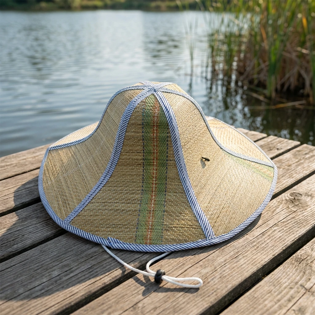 Sombrero de pesca plegable ligero con protección solar portátil - imagen 3