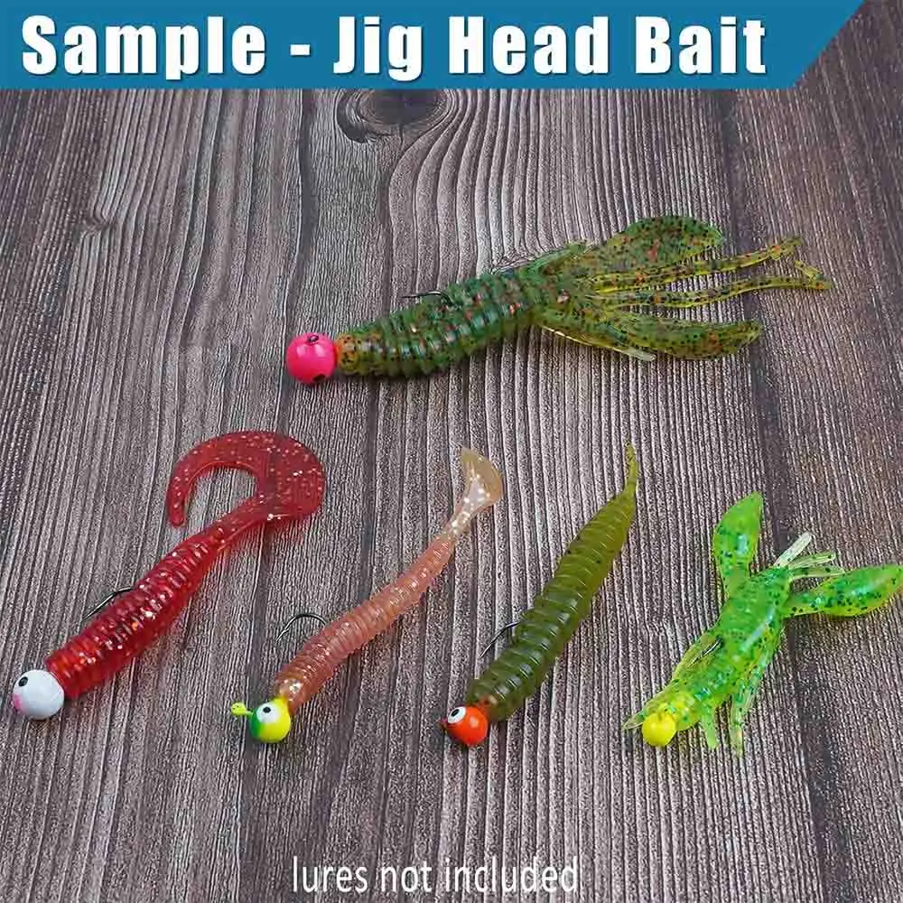 Uso del Jig Head en diferentes especies