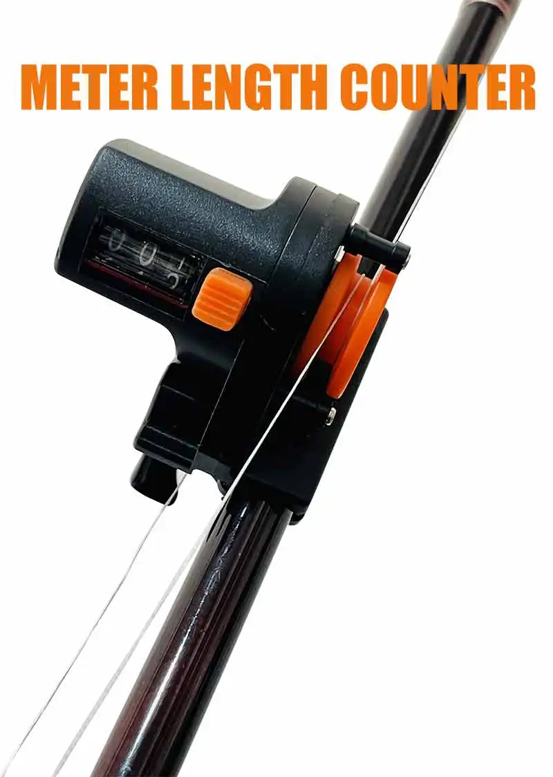 Contador de línea de pesca TAKEDO ORJD01 negro