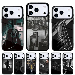Funda iPhone vintage guitarra – Carcasa compatible 15 14 13 12 Pro Max