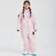 Traje de nieve impermeable cortavientos con capucha para niños - imagen 3