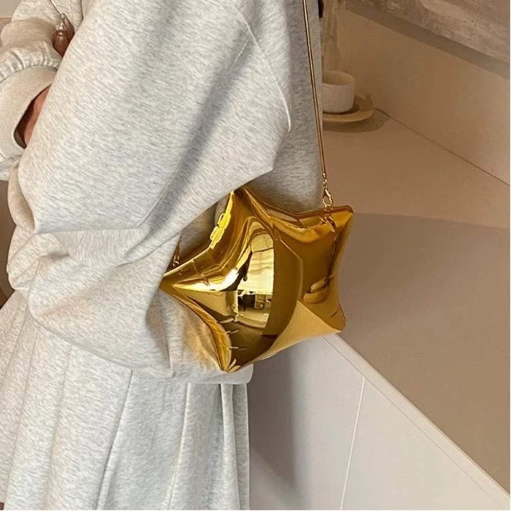 Bolso estrella acrílico detalle