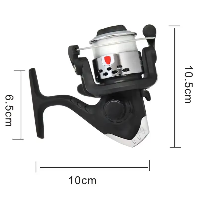 Carrete Spinning Visreel 10+1 – 5.2:1, freno 18kg, aluminio, impermeable - imagen 3