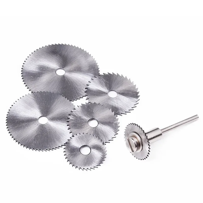 Discos de sierra circular de metal con vástago HSS para taladro