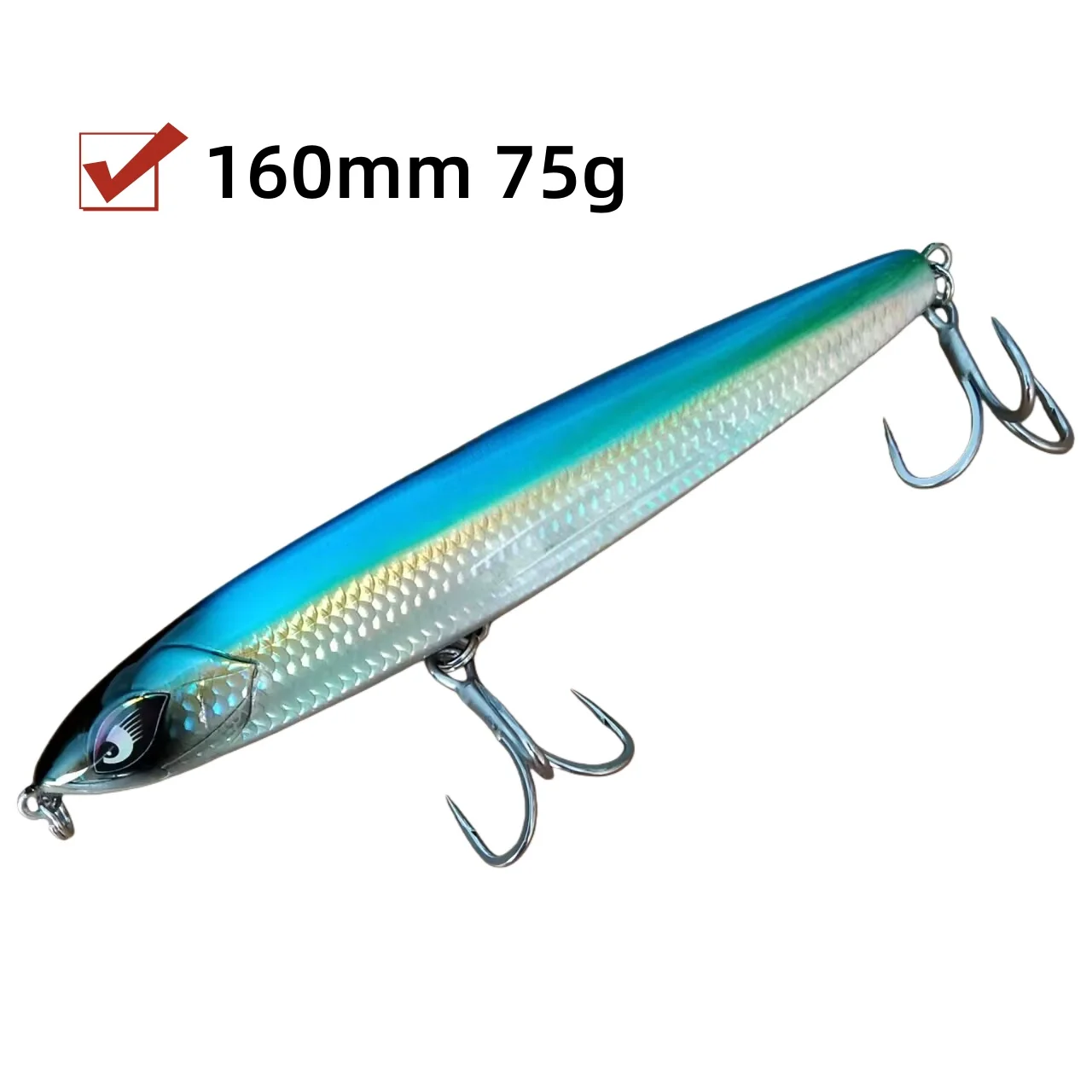 Noeby Señuelos Lápiz 4 pcs – Swimbait, Wobbler y Jerkbait de silicona