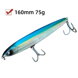 Noeby Señuelos Lápiz 4 pcs – Swimbait, Wobbler y Jerkbait de silicona