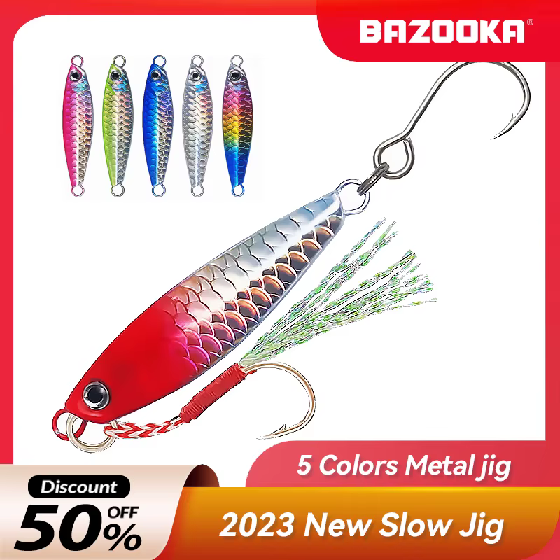Bazooka Metal Jig – Señuelo de plomo para pesca de Lucio - imagen 4
