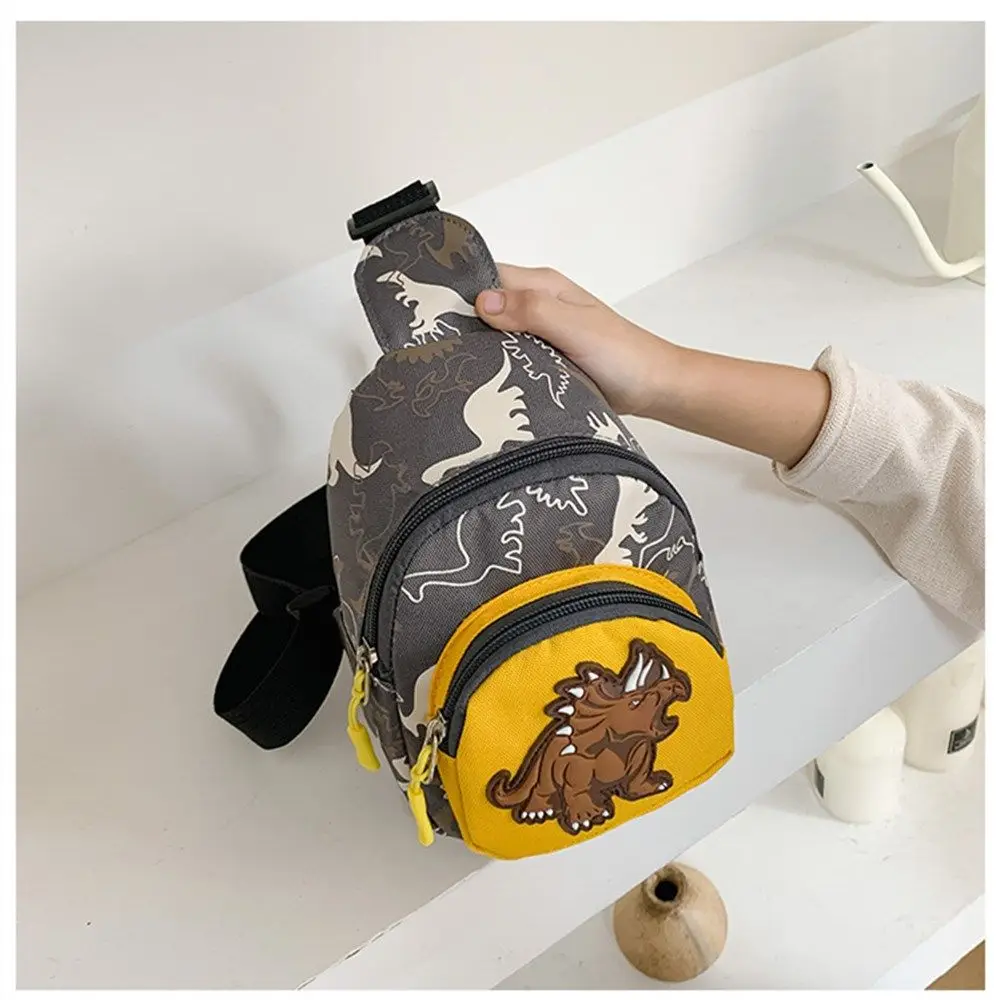 Bolsa de hombro infantil con dinosaurios para pecho y escuela - imagen 5