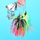 Chatterbait sin enganches para bass, lucio y lucioperca con cuchillas
