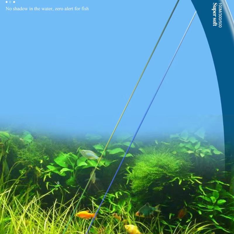 Línea de pesca monofilamento fibra carbón colores hundimiento carpa - imagen 4