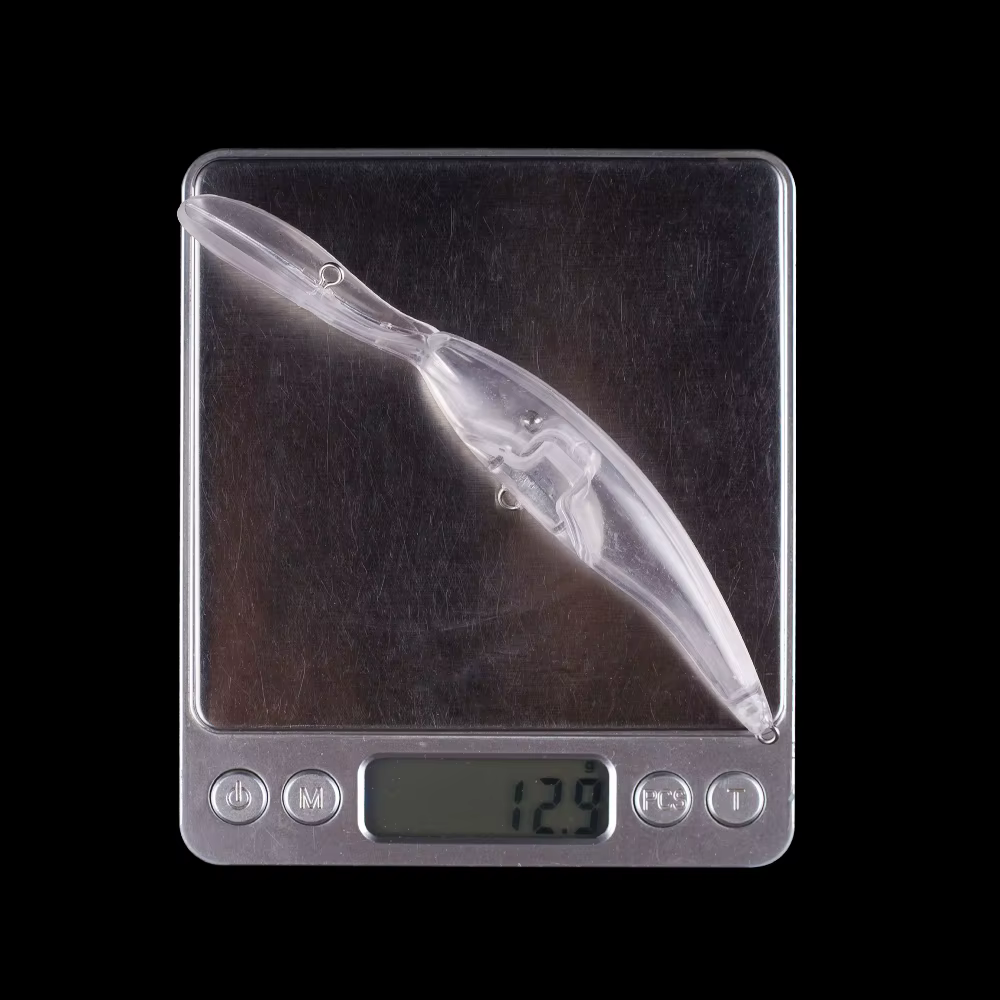 Hanlin Swimbait flotante 13,5cm 12,5g - Cebo duro sin pintar - imagen 5