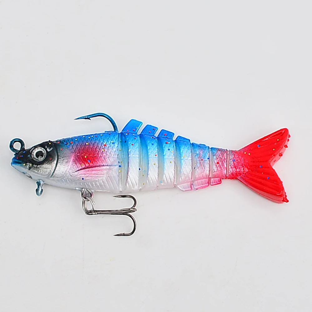Vinilo blando para lubina y pesca con cabeza de plomo - imagen 4