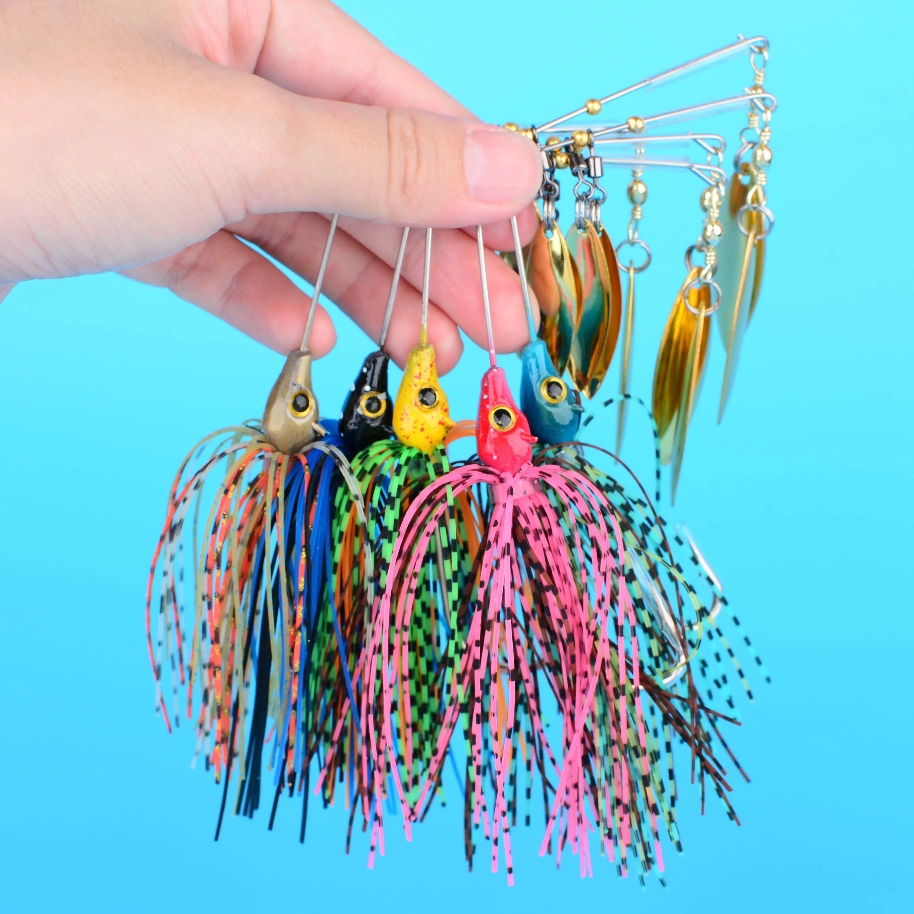 Crankbait giratorio para lubina y lucio, señuelo duro - imagen 2