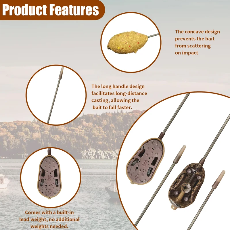 Perfil hidrodinámico del comedero YOTO para carpfishing