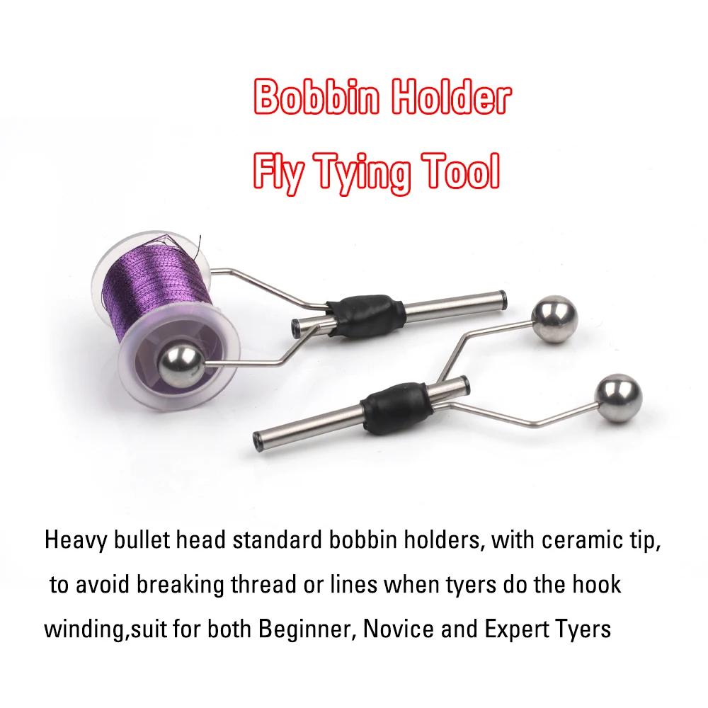 ICERIO Bobbin Holder – Punta bicerámica para atar moscas con hilo - imagen 5