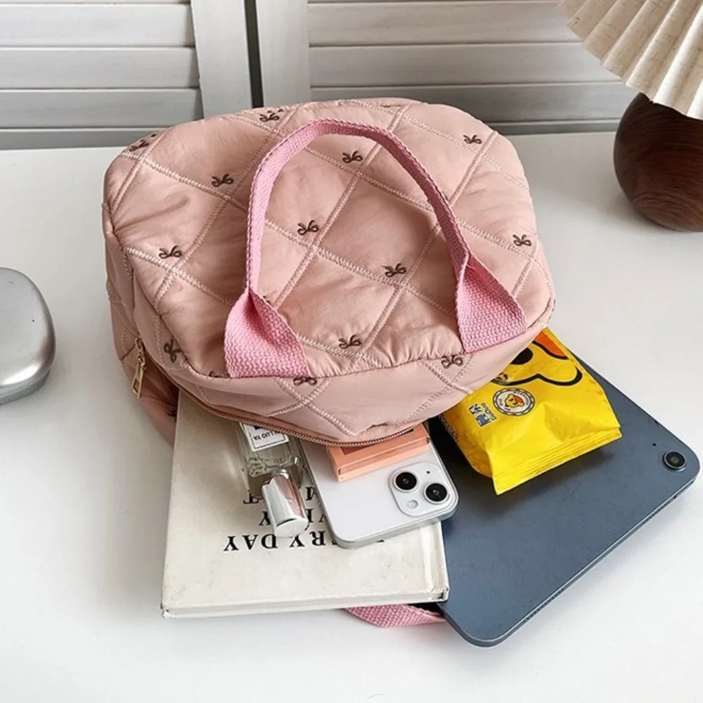 Bolsa de almuerzo portátil con diseño de lazo y gran capacidad - imagen 2