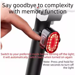 Juego de luces LED recargables para bicicleta de alto brillo