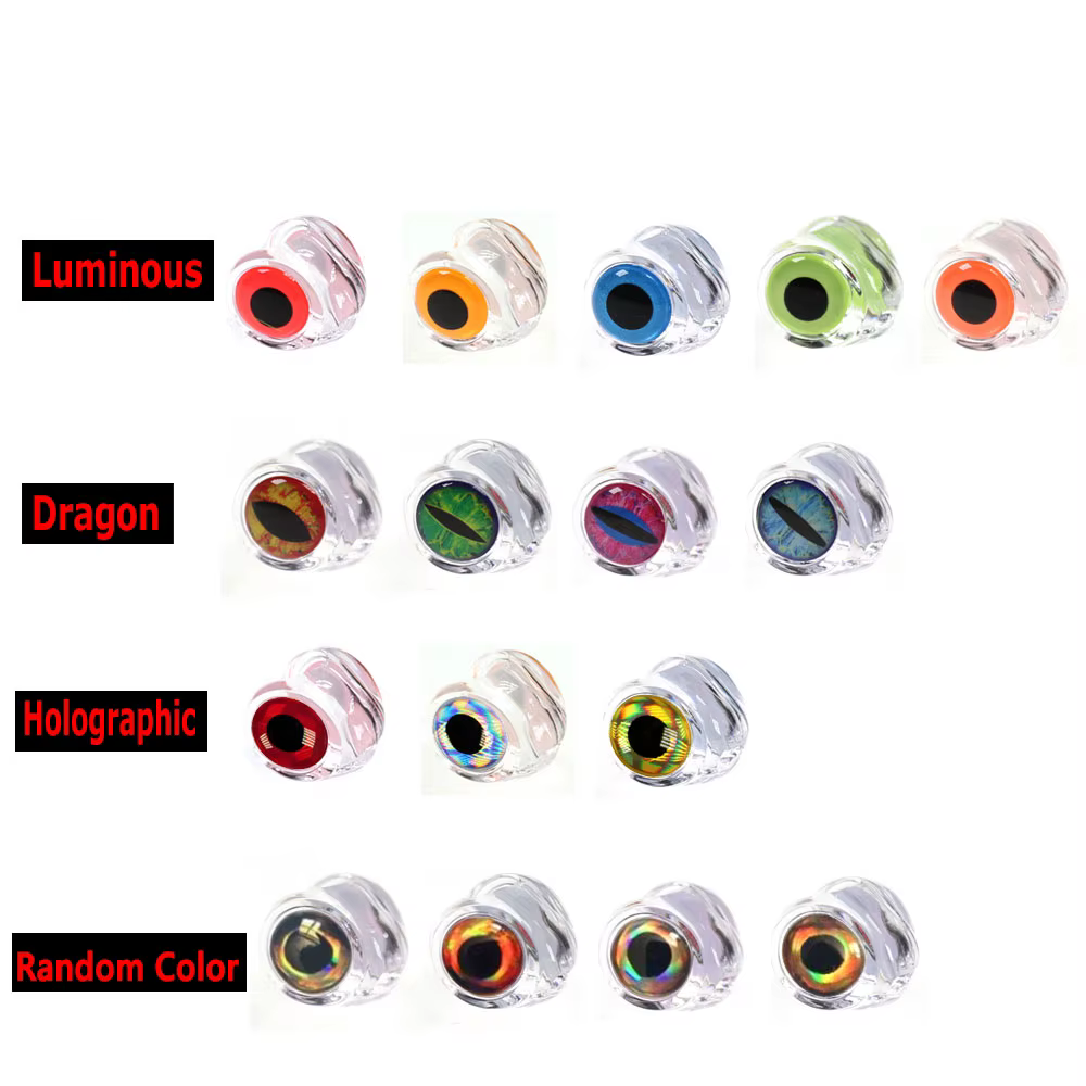 Streamers Bimoo para Mar – Ojos 3D Holográficos y Luminosos - imagen 2