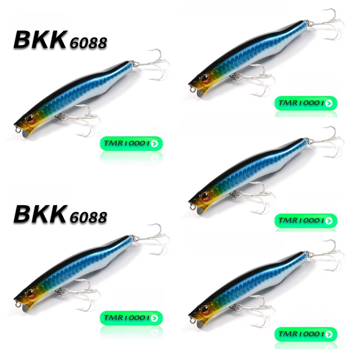 Wondersee Jerkbait Flotante 95mm – Señuelo artificial para lubina - imagen 5