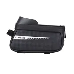 Bolsa portateléfono bici MTB con pantalla táctil y funda rígida