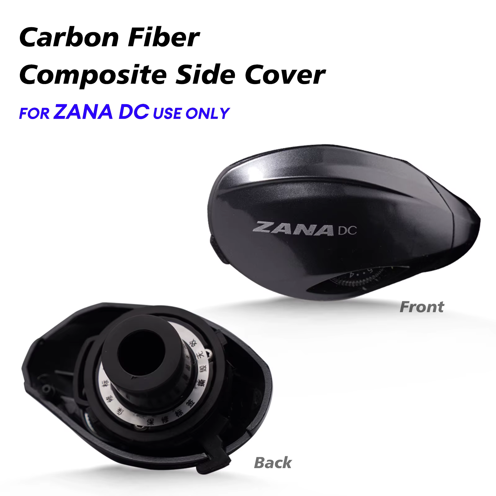 Carrete Purelure Zana DC con tapa lateral y sistema de arrastre - imagen 3