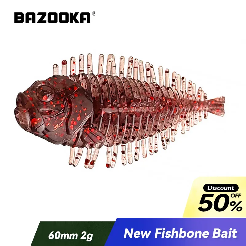 Bazooka Swimbait Hueso de Pez – Señuelo para Lucio y Carpa - imagen 2