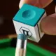 Tiza de billar cuadrada antideslizante en polvo fino para pool snooker - imagen 2