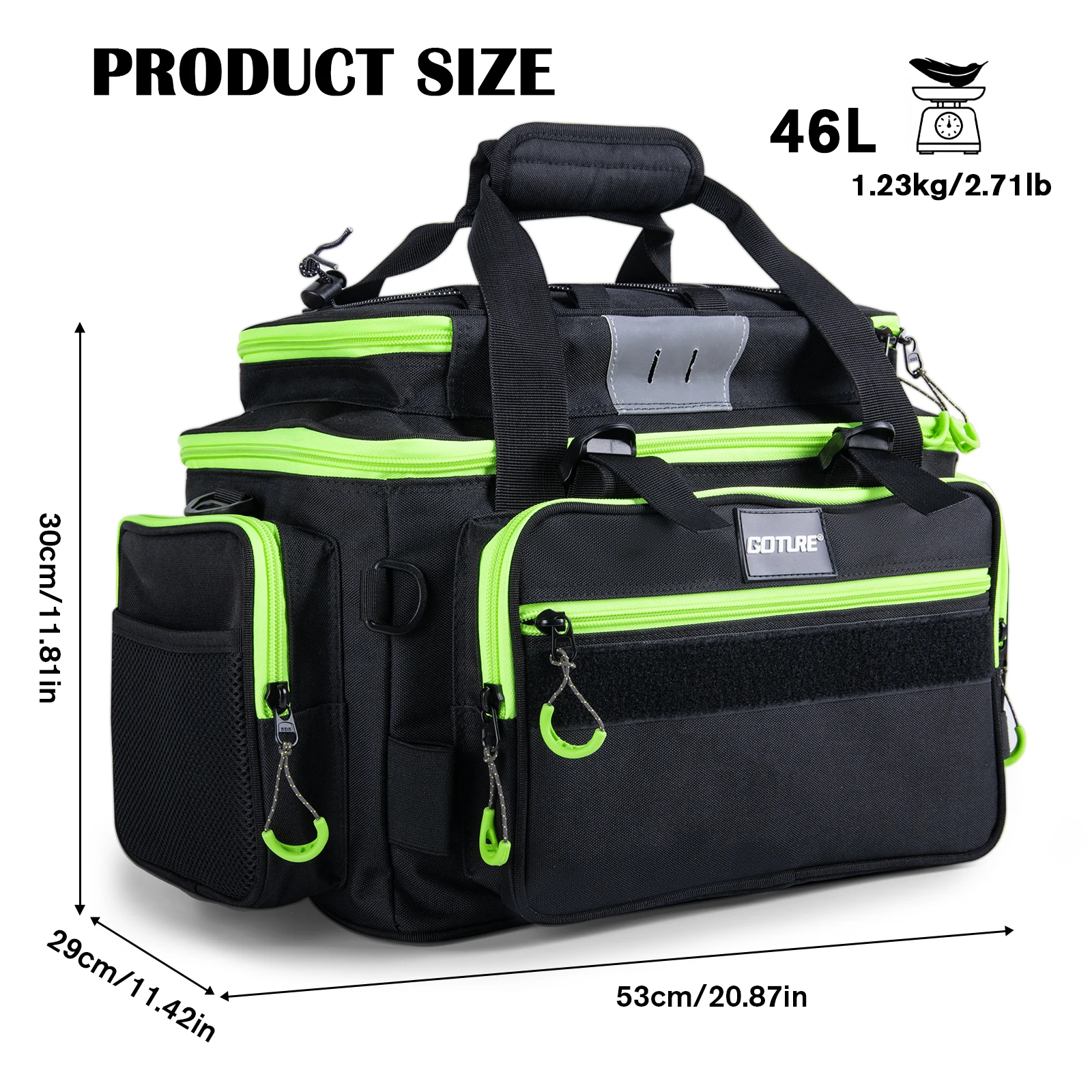 Bolso impermeable Goture para pesca y exteriores