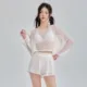 Traje de baño holgado con aberturas tipo bikini para playa vacaciones - imagen 2