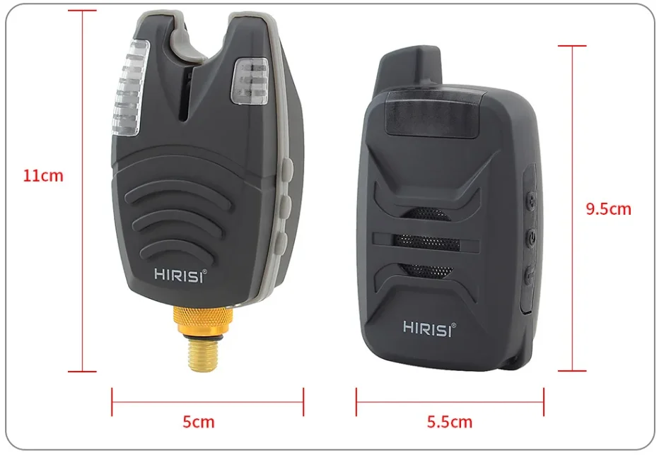 Alarma y receptor impermeables para uso en clima variable