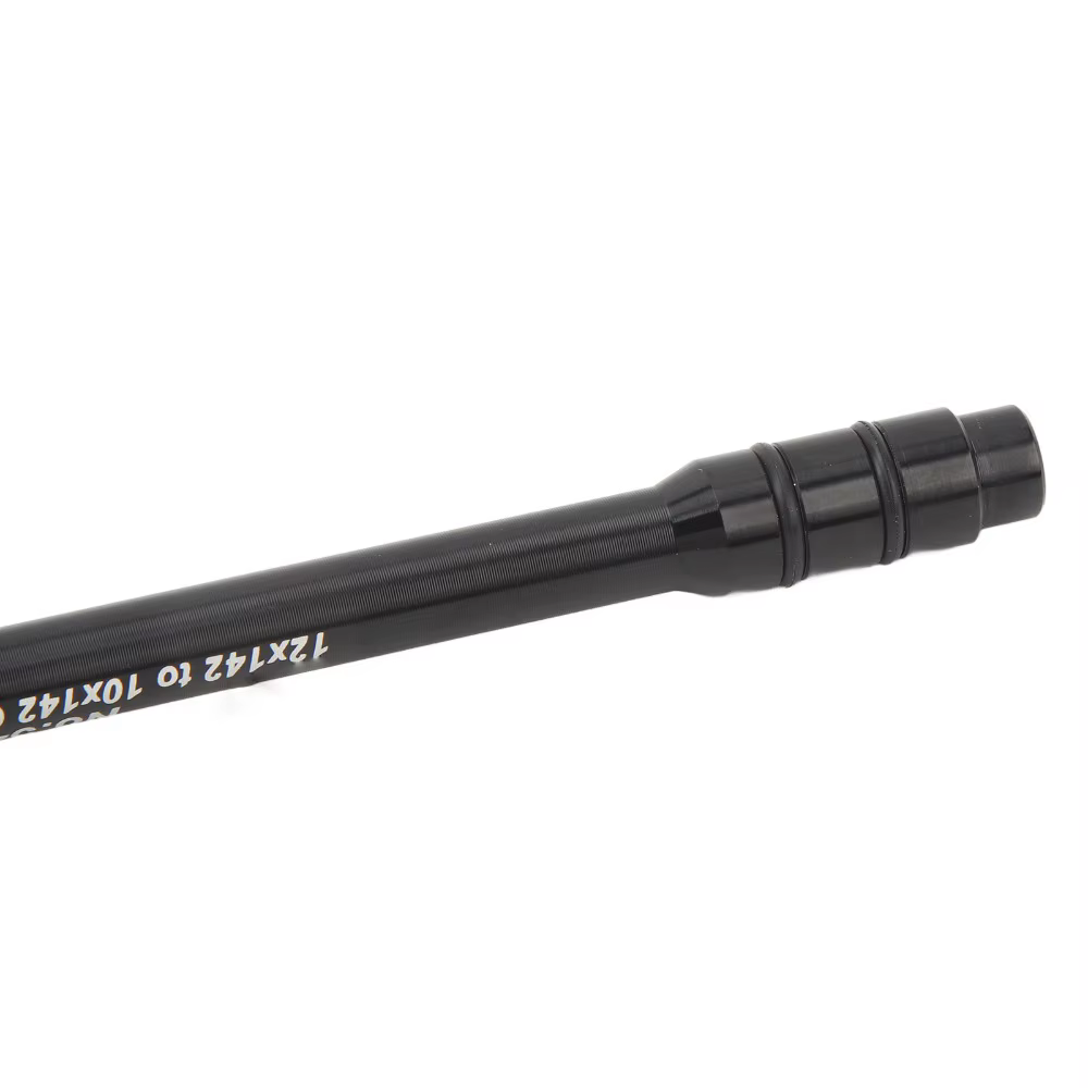 Adaptador de eje pasante para buje de bicicleta de aluminio negro - imagen 2