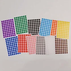 Pegatinas Circulares Multicolor para Organizar Equipo Pesca