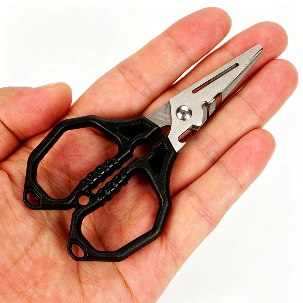 Tijeras Multifunción Hirisi JD15 para Pesca – Acero Inoxidable - imagen 5