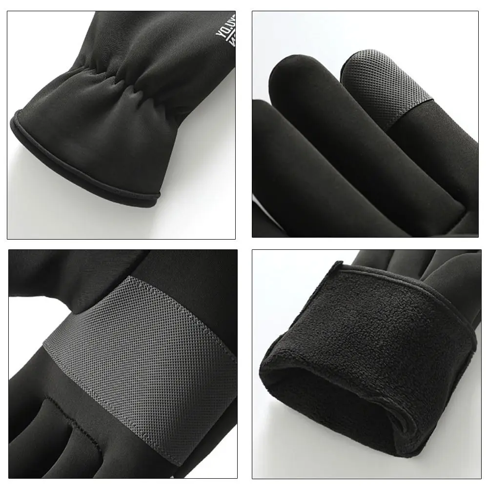 Guantes de pesca térmicos Polar – Impermeables, táctiles y cortaviento - imagen 2