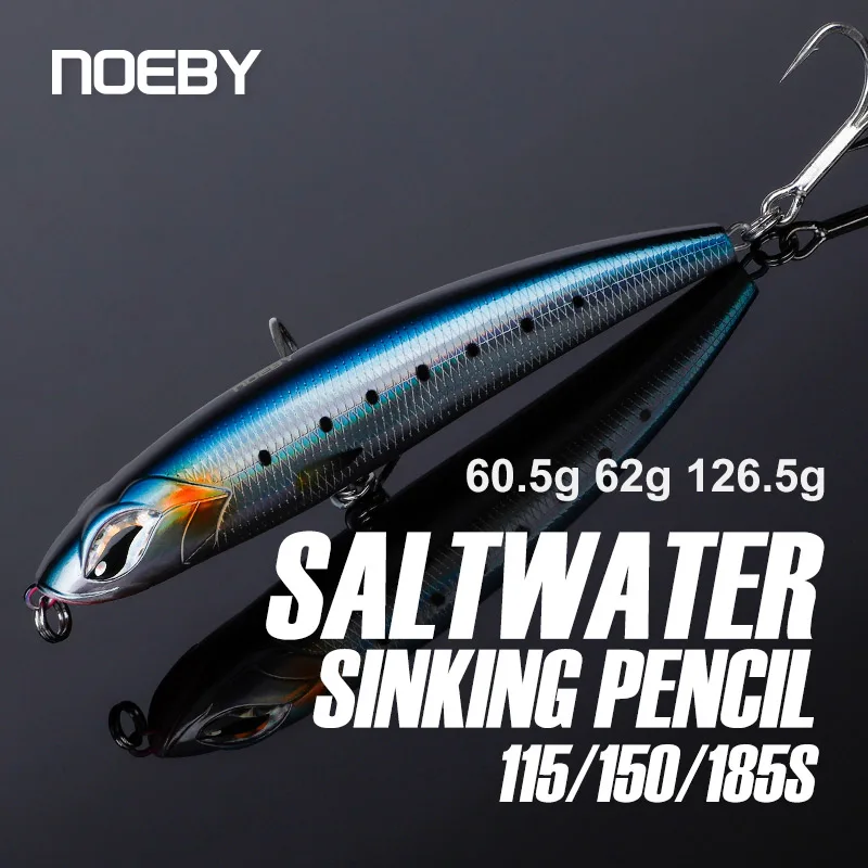 Noeby Stickbait hundimiento – Señuelo mar multi-talla - imagen 2