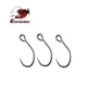 ESFISHING Anzuelos para gusano de acero carbono con púas – Drop Shot