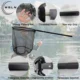Red de pesca plegable grande de aluminio con malla reforzada - imagen 2