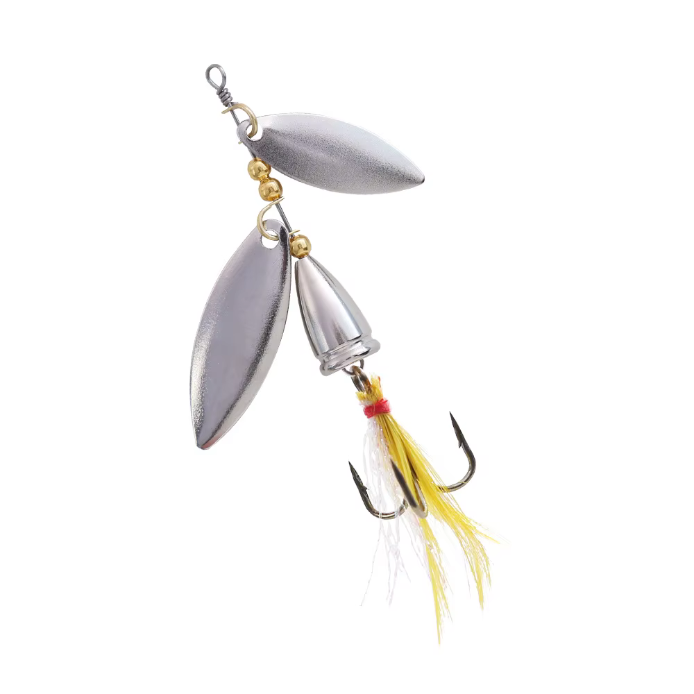 Spinner cola de gallo con anzuelo triple para lubina - imagen 4