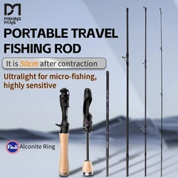 Caña de pescar FISHINGFANS QINGXIU UL – Fuji Alconite para crappie