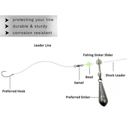 Snap Deslizante Duo Lock FishTrip – Para Pesca de Surf