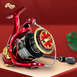 Carrete de spinning inoxidable para agua salada - ambidextro