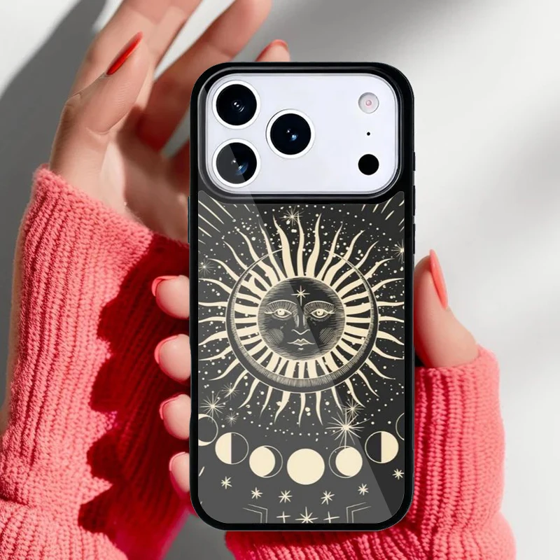Funda Sun Moon Krajews diseño frontal