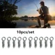 Clips de plomo para pesca de carpas con tubos resistentes y duraderos