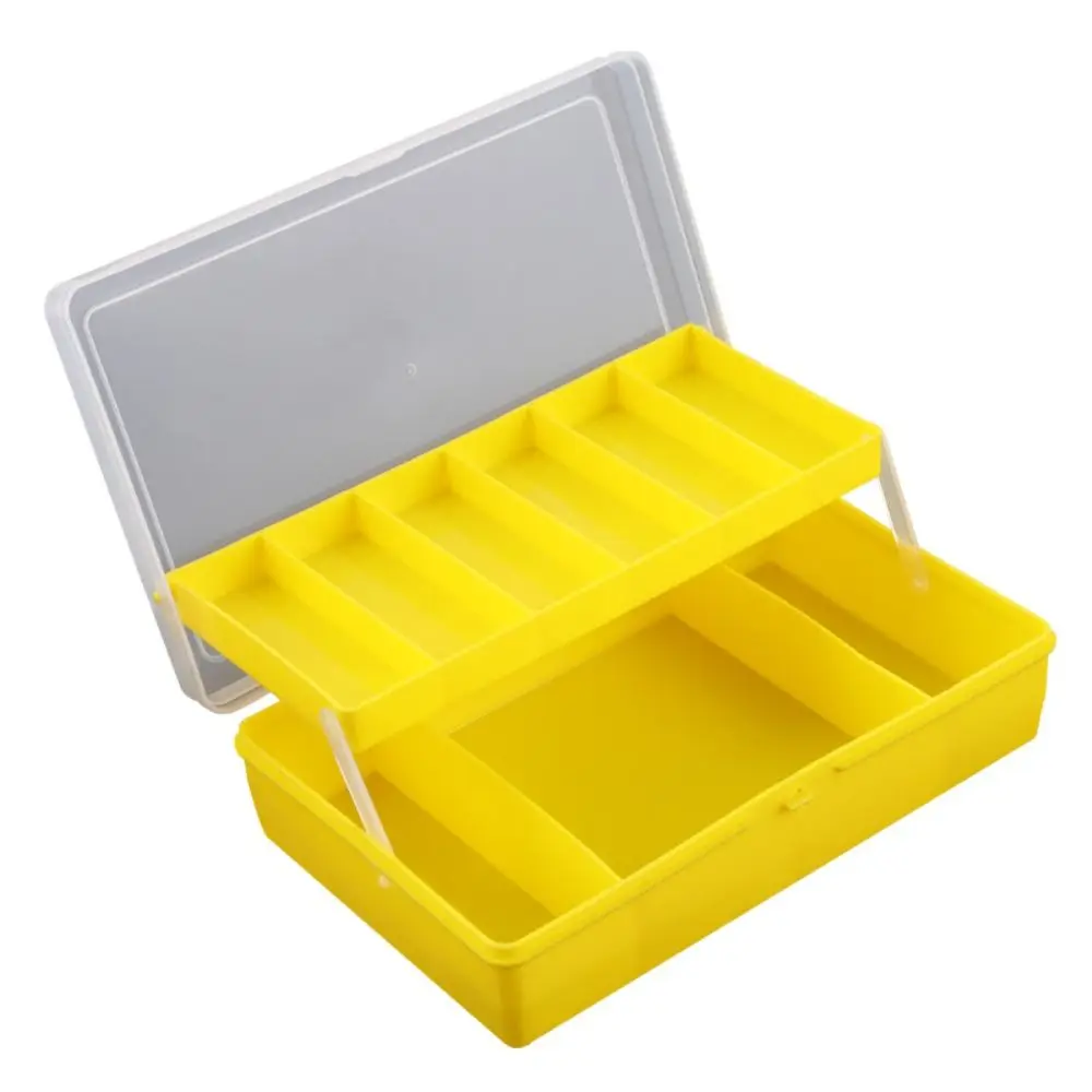 Caja de pesca doble capa con compartimentos para carpa - imagen 5