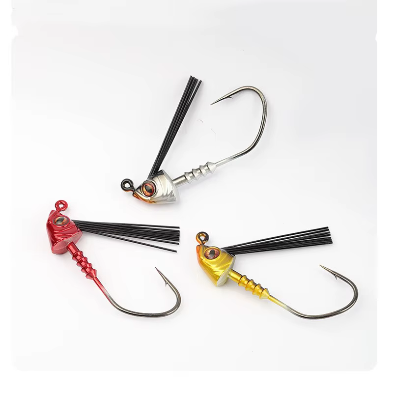 Anzuelos Jig Head con 4 Agujas Reforzadas – Sin Enredos - imagen 4