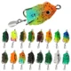 FTK Thunder Frog Mini señuelo de trucha de silicona con brillo metálico - imagen 5