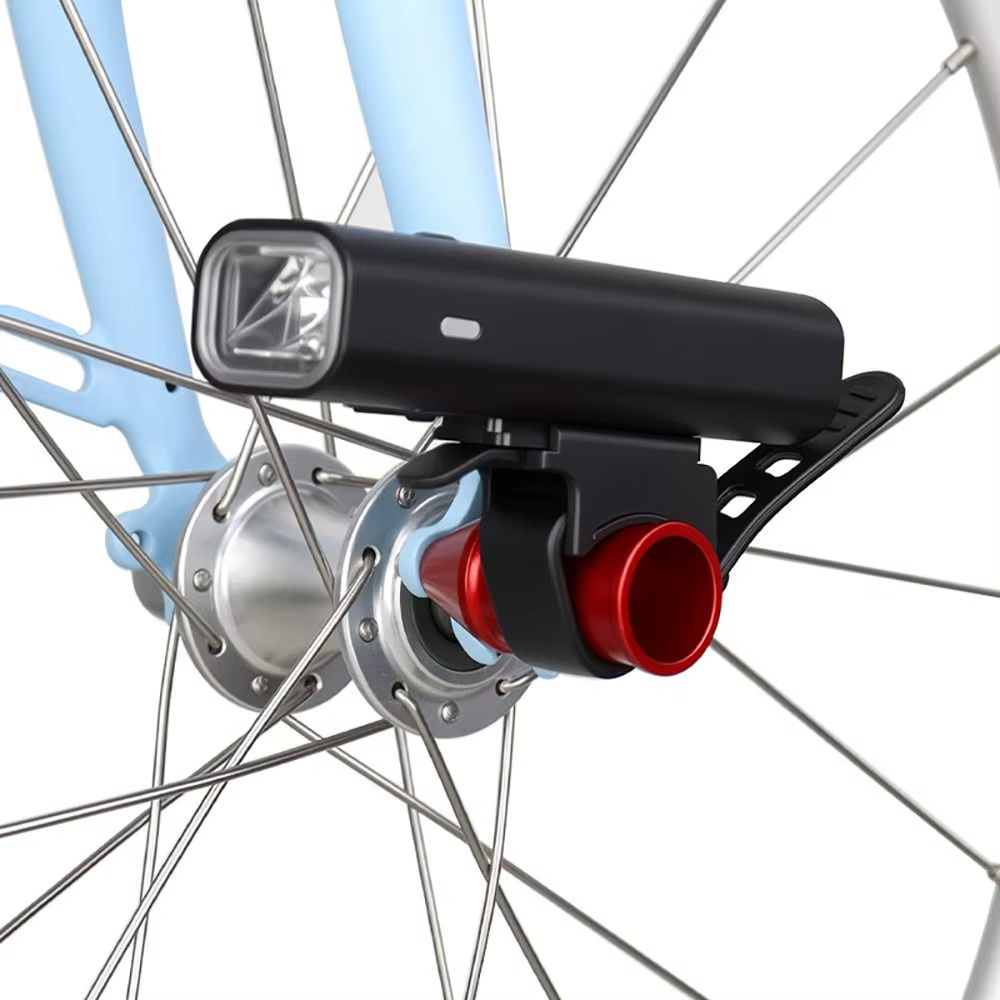Soporte Luz Bicicleta M5 – Montaje Rápido en Eje - imagen 3