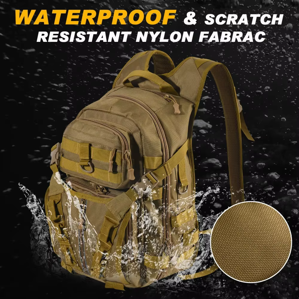 Goture Mochila de pesca impermeable con soporte para caña - imagen 2