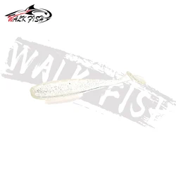 WALK FISH señuelos de vinilo cola en forma de T para lucios